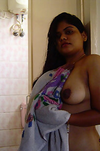 Neha bhabhi in shower soaping her boobs teasing her hubby