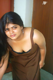 Neha bhabhi in bedroom stripping her brown nighty