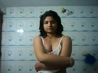 Self recorded video of sexy indian babe in shower